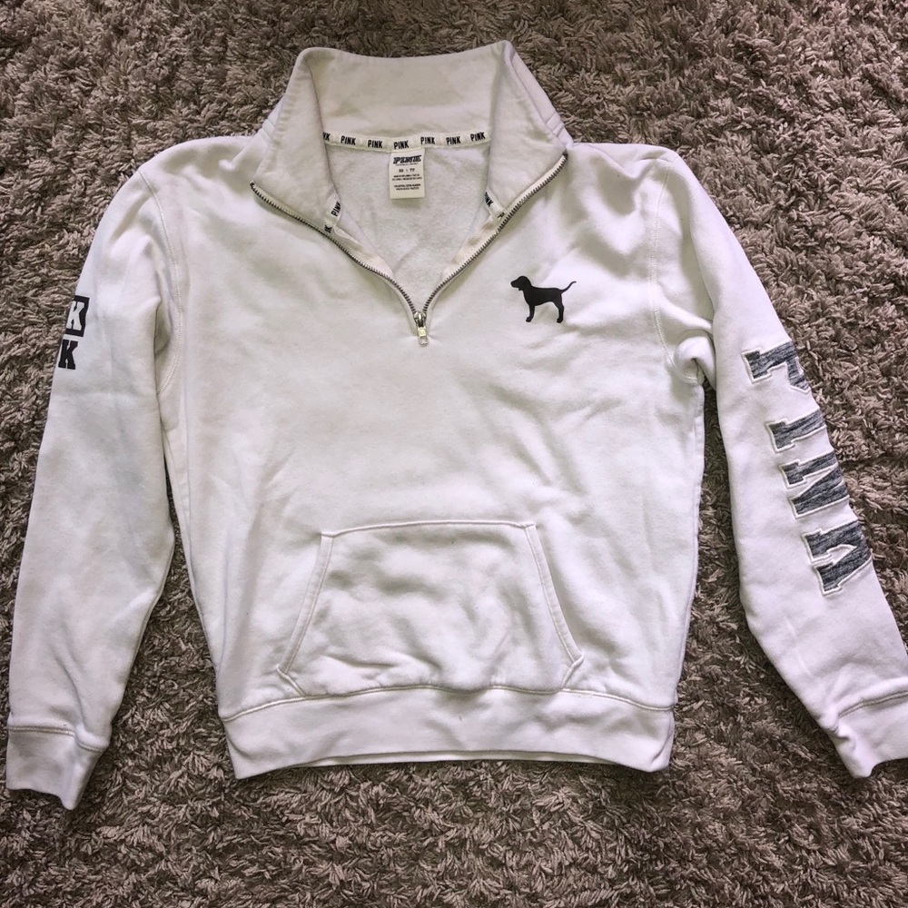 PINK Quarter Zip Sweatshirt